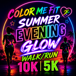 Color Me Fit Summer Evening Glow 10K & 5K