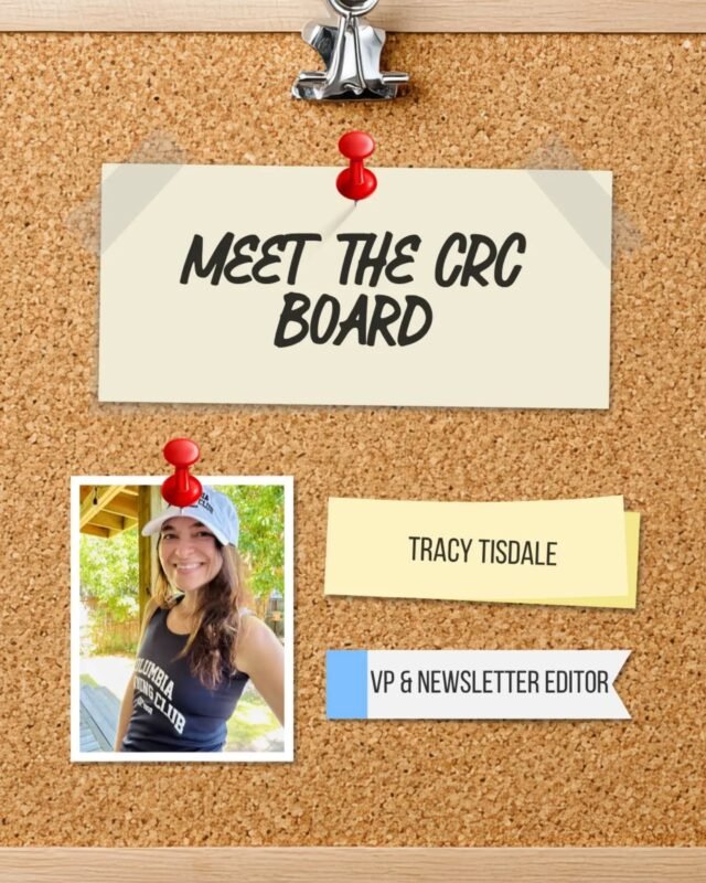 Meet your board: Tracy Tisdale, our VP & CRC Newsletter Editor!