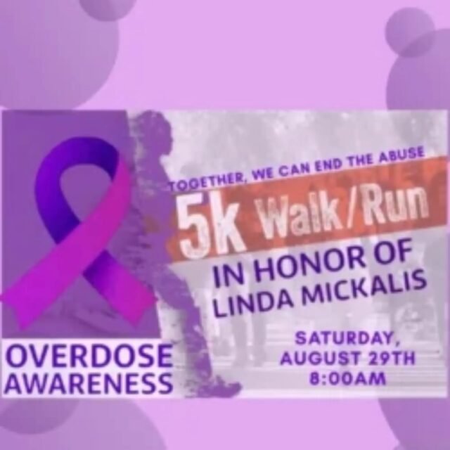 ON THE TOUR THIS WEEKEND: Overdose Awareness 5k: In Honor of Linda Mickalis Date: August 29, 2026 Location: Strictly Running, 2515 Devine…