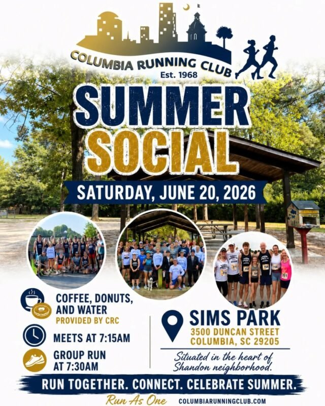Don't forget about the CRC summer social coming up! We'll provide the coffee, donuts, and water, you just show up and run! When: Saturday…