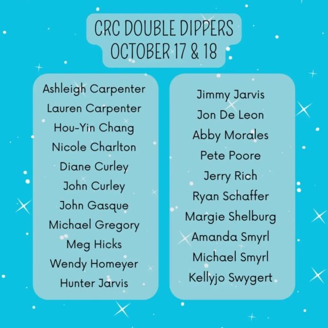 We had some double dippers this weekend! Here are the folks who double dipped this weekend and a few photos of some of them. 📸 - @ggmediasc