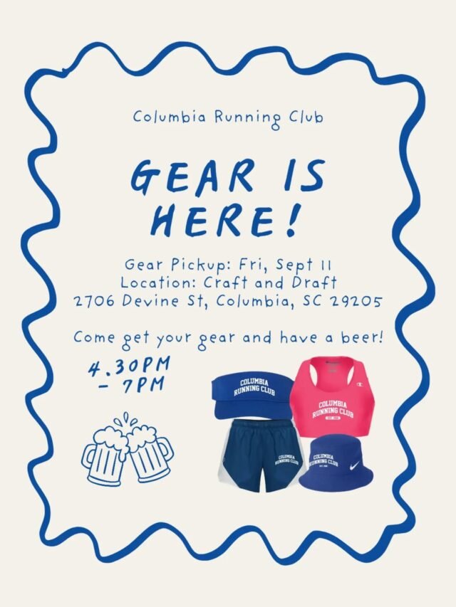 GEAR IS HERE! Stop by Craft and Draft on Devine Street, pick up your new gear and stay for a beer. Date: Friday, September 11, 2026…